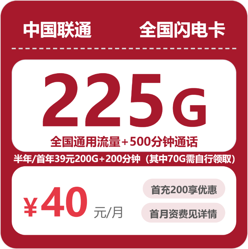 2026年10月联通手机流量卡 省钱套餐办卡避坑指南
