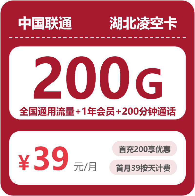 2026年10月湖北联通流量套餐实测及办卡避坑指南
